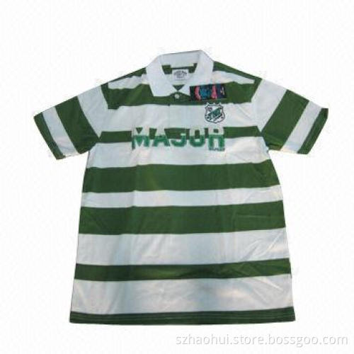 Men's Striped Yarn Dyed Polo Shirt, Made of 100% Cotton, XS-3XL Sizes